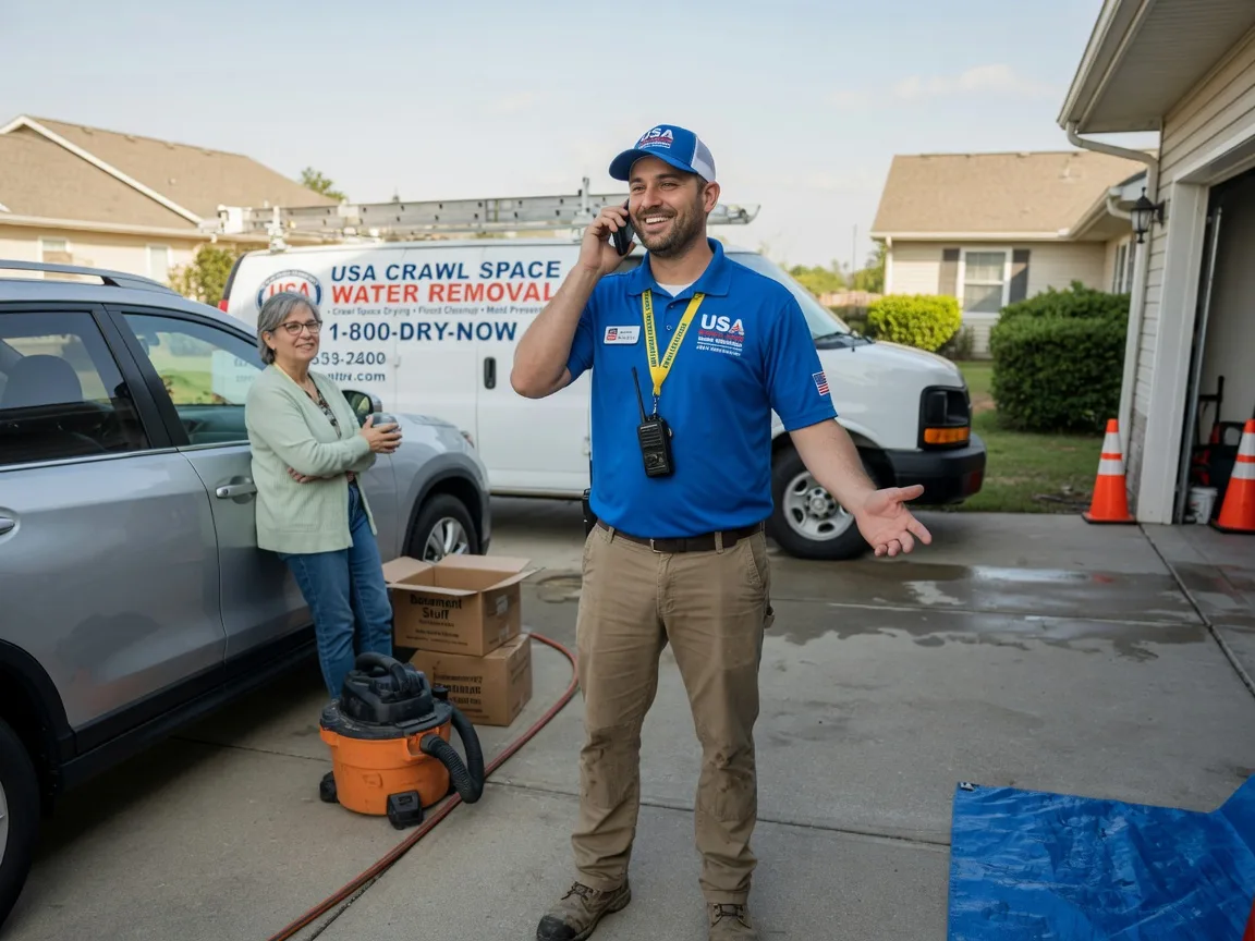 Crawl Space Water Removal Russellville, AR FAQs